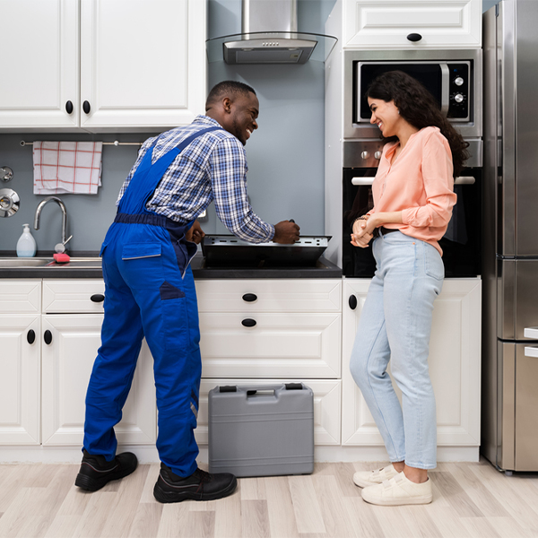 can you provide an estimate for cooktop repair before beginning any work in Cotton MN